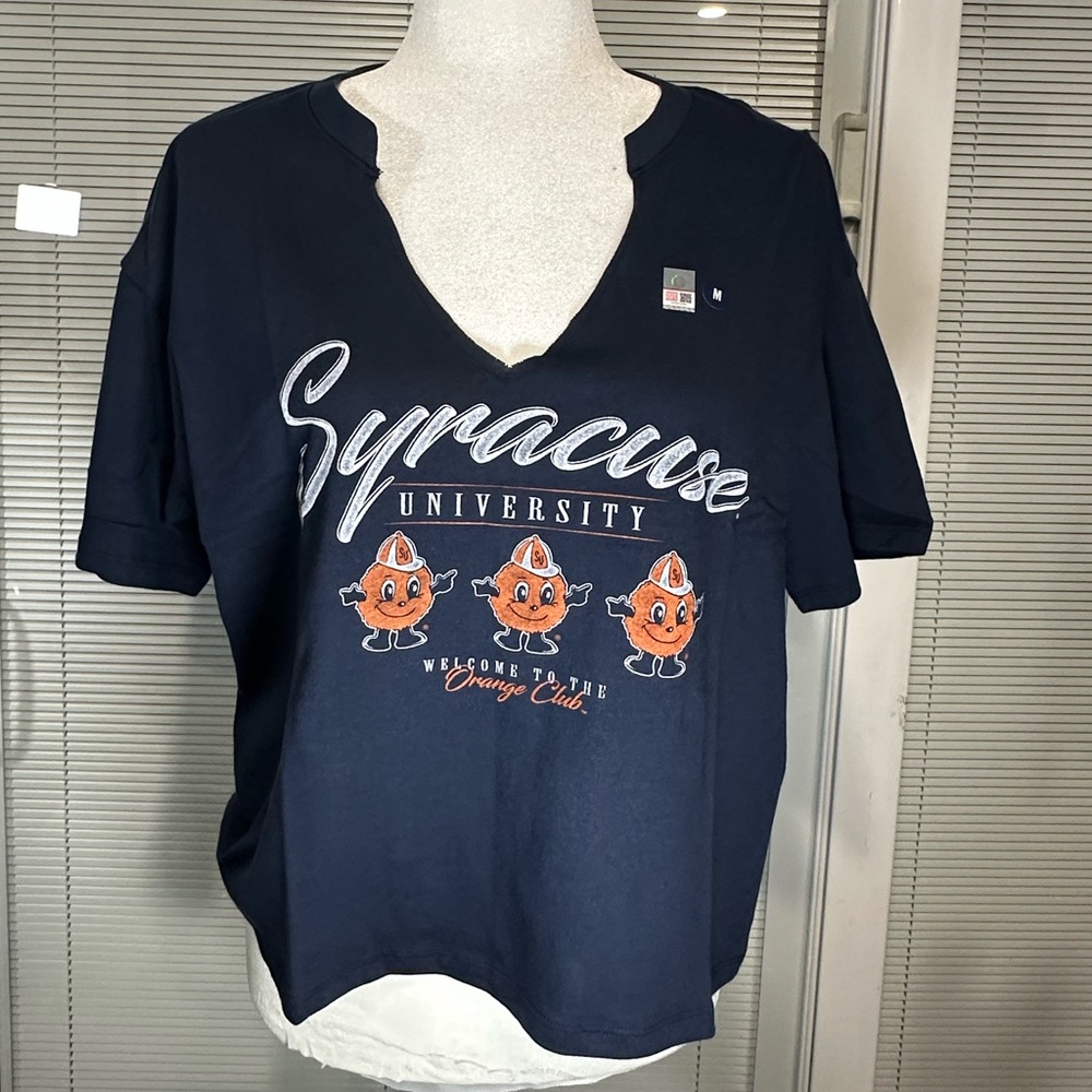 Hollister Navy Blue Syracuse University Women's Tee - Picture 5 of 6
